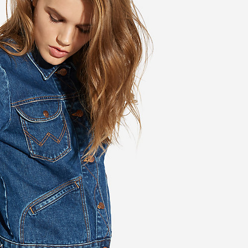 Wrangler icons denim store jacket