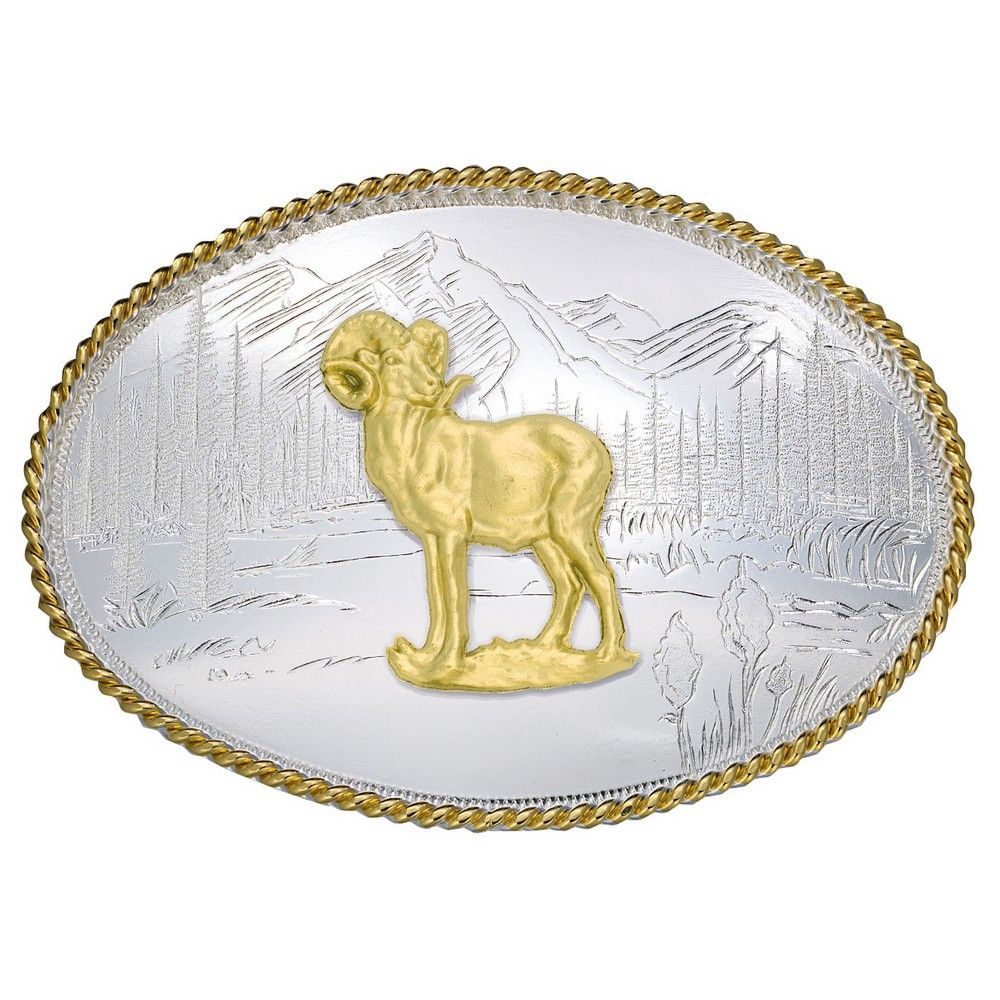 sheep belt buckle