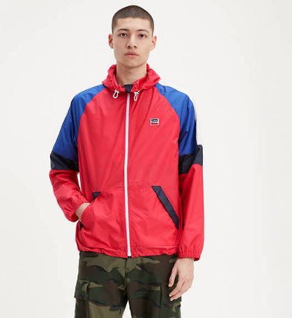 red levi jacket mens