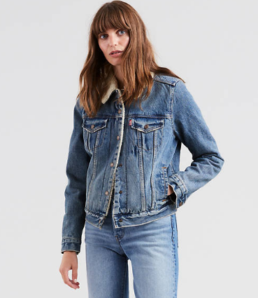 Original sherpa trucker jacket cheap levis