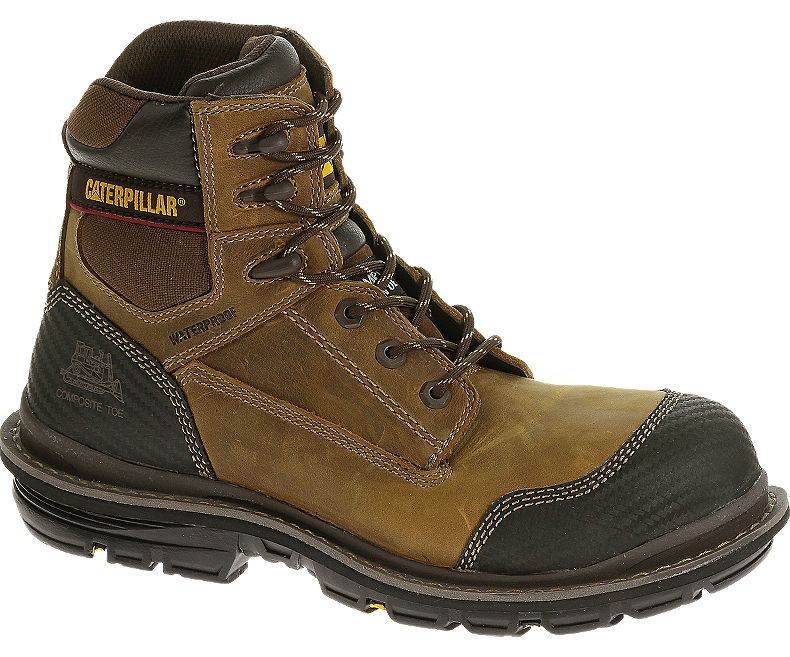 caterpillar composite toe work boots