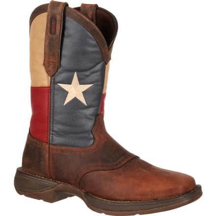 NEW DURANGO PATRIOTIC PULL-ON WESTERN BOOTS DB4446 ALL SIZES 