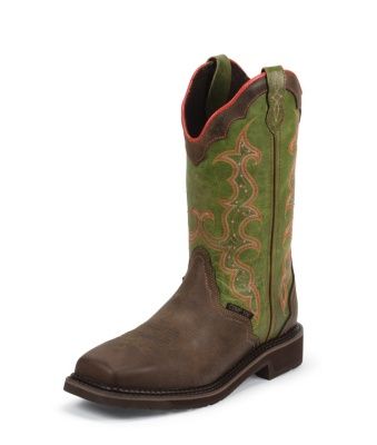justin stampede women's boots
