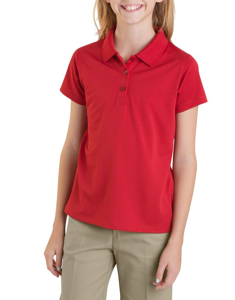 Dickies Girls Short Sleeve Performance Polo