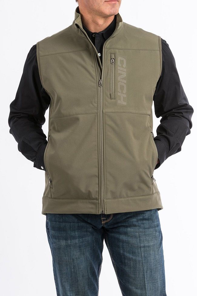 cinch soft shell vest