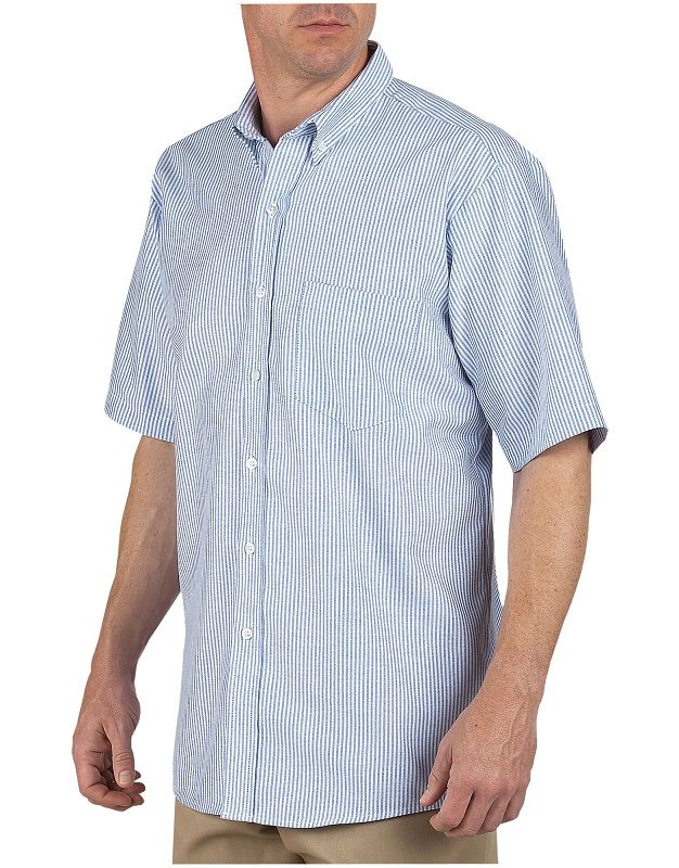 Dickies Mens Button Down Oxford Short Sleeve Shirt Ss46