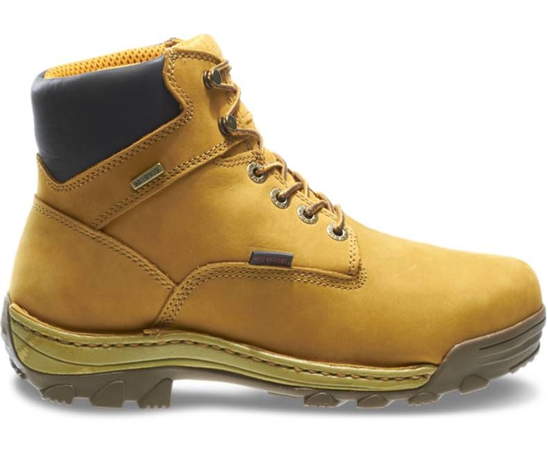 green steel toe boots