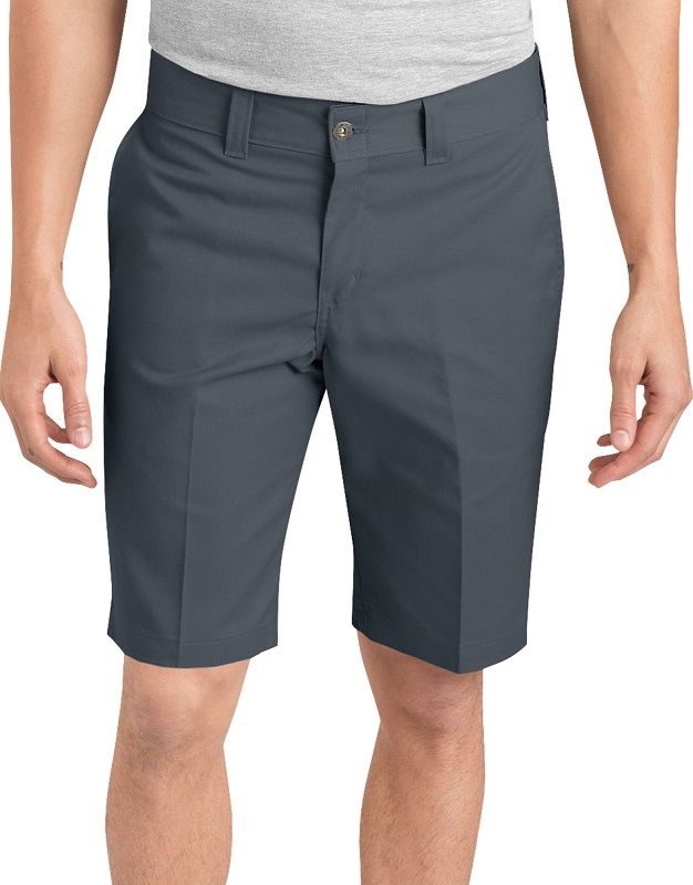 mens slim fit work shorts