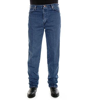 Wrangler Mid Stonewash Slim Fit Jeans - Matalan