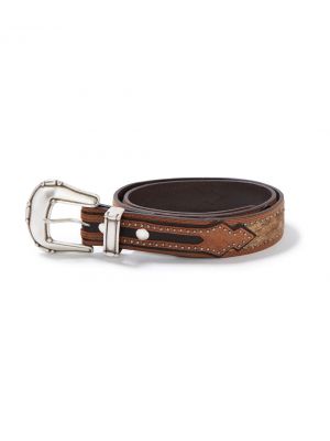 Stetson Kendrick Belt in Brown 1172S