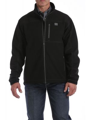 CINCH MEN'S TEXTURED BONDED JACKET - BLACK MWJ1500001