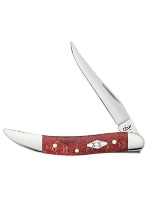 Case Smooth Red Sycamore Wood Small Texas Toothpick 17144