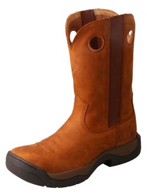 Twisted X Men's Red Buckle All Around Boots 2000274191