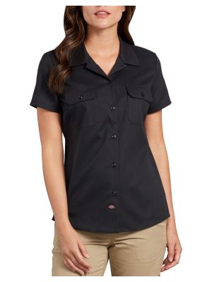 DICKIES WOMEN'S Flex Short Sleeve Work Shirt FS574F