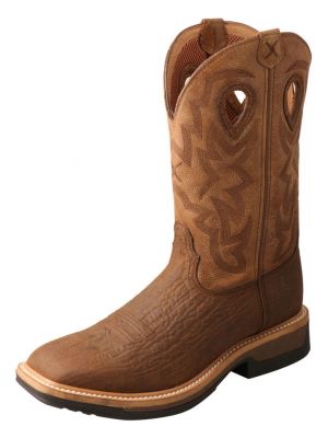Twisted X Men's Lite Cowboy Western Work Boots 2000287417