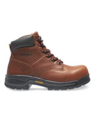 WOLVERINE MEN'S HARRISON LACE-UP STEEL-TOE 6