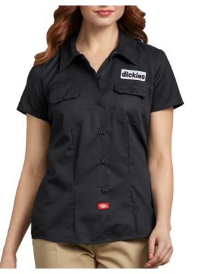 DICKIES WOMEN'S Short Sleeve Patch Work Shirt FS574E