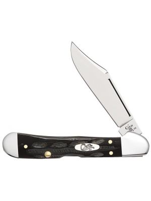 Case Jigged Buffalo Horn Mini CopperLock® 65022