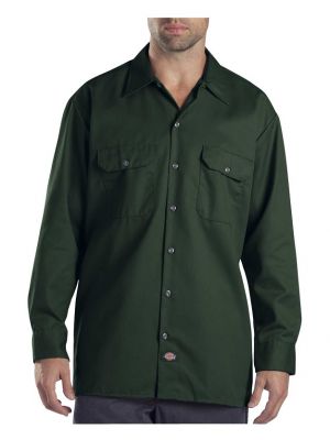 Dickies mens Long Sleeve Work Shirt 574