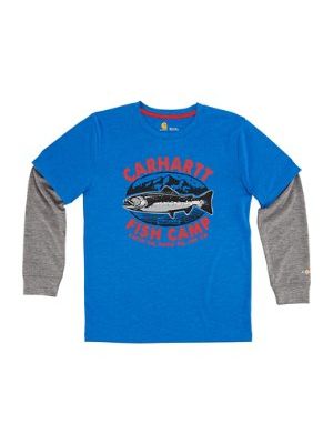 Carhartt BOYS FORCE CARHARTT FISH CAMP TEE CA8724