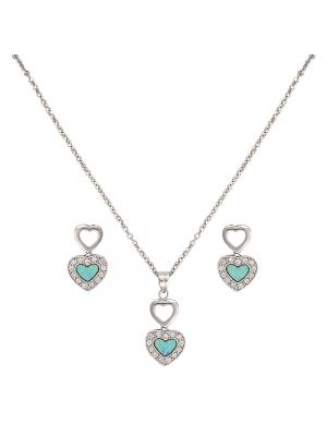 Montana Silversmiths River Lights in Love Jewelry Set JS2537