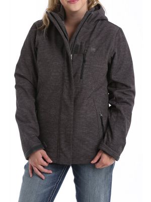CINCH WOMENS 3-IN-1 BONDED JACKET - CHARCOAL MAJ9877001