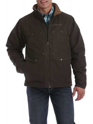 CINCH MENS CONCEALED CARRY CONTENDER JACKET - BROWN MWJ1068003