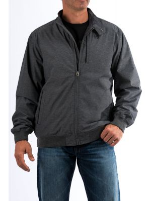 Cinch Mens Gray Lightweight Twill Golf Jacket MWJ1075001