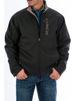 Cinch Mens Bonded Textured Concealed Carry Jacket - Black MWJ1090001