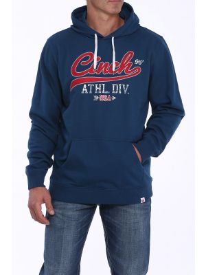 CINCH MENS LOGO HOODIE - NAVY MWK1206009