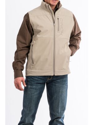 CINCH MENS WINDPROOF VEST - GRAY MWV1099006