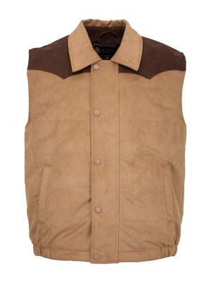 Outback Trading Company Men’s Clay Vest 29741-TAN-MD