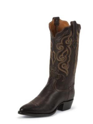 TONY LAMA MEN'S CHOCOLATE SIGNATURE SERIES™ RISTA CALF WESTERN BOOTS 1032