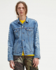 Levi's Men's Printed Sleeve Trucker Jacket 723340378