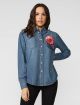 Stetson Rosette Embroidered Denim Shirt 11-050-0594-1024