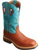 Twisted X Men's Brown Lite Cowboy Work Boots 2000244630