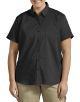 DICKIES WOMEN'S Plus Size Stretch Button-Up Shirt FSW212