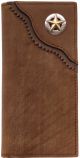 3D Brown Western Rodeo Wallet 3D-W204