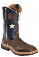 Twisted X Men's Lite Texas Flag Pull-On Work Boot 050J94