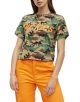 DICKIES WOMEN'S Genuine Logo Cropped Camo T-Shirt T112B