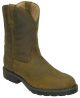 Twisted X Lite Distressed Pull-On Work Boots - Round Toe 050K04