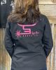 SPIN-EM WOMEN'S Jacket-Flamingo Pink Logo JFP05