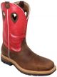 Twisted X Men's Red Waterproof Lite Cowboy Work Boots 050X63
