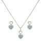 Montana Silversmiths River Lights in Love Jewelry Set JS2537