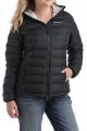 CINCH WOMENS HEAVYWEIGHT QUILTED DOWN JACKET - BLACK MAJ9851001