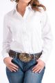 Cinch WOMENS SOLID WHITE BUTTON-DOWN WESTERN SHIRT MSW9164026
