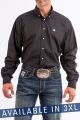 Cinch MENS 3XL SOLID BLACK BUTTON-DOWN WESTERN SHIRT MT1032083X
