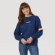 WRANGLER WOMEN'S 80S RETRO RAINBOW STRIPE SWEATSHIRT WCKLSBD