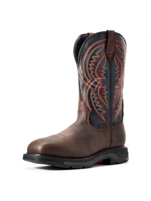 Ariat Men's WorkHog XT Coil Waterproof Carbon Toe Work Boot 10029499