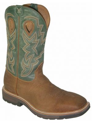 Twisted X Men's Lite Waterproof Pull-On Work Boots 050J90